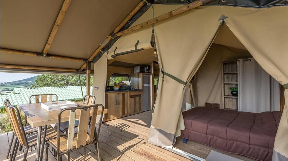 Camping La Vaugelette - Drôme Montclar-sur-Gervanne Chambre photo