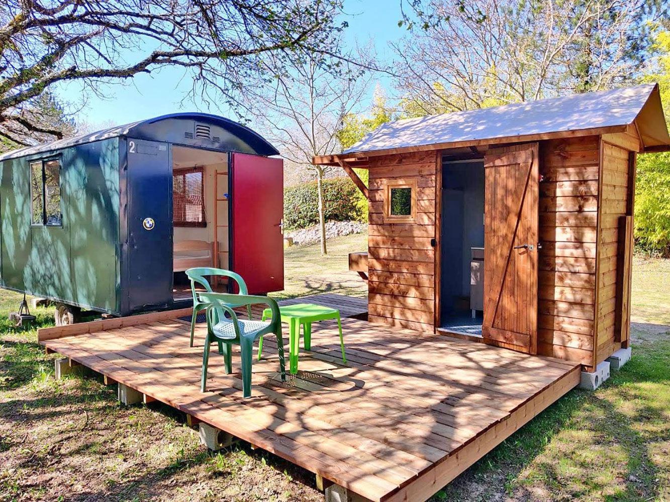 Camping La Vaugelette - Drôme Montclar-sur-Gervanne Extérieur photo